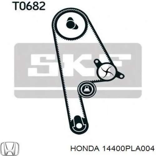 Зубчастий ремінь Honda 14400PLA004 ціна, від 14.45 USD