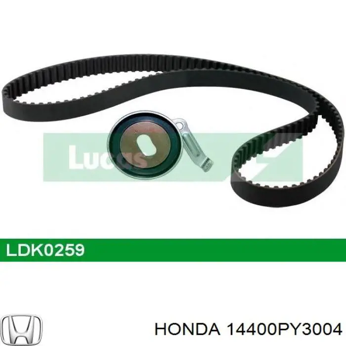 Ремінь ГРМ 14400PY3004 Honda