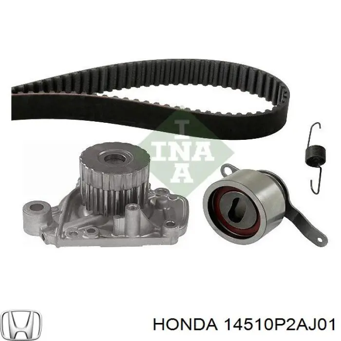 Купити 14510P2AJ01 Honda Натяжний ролик