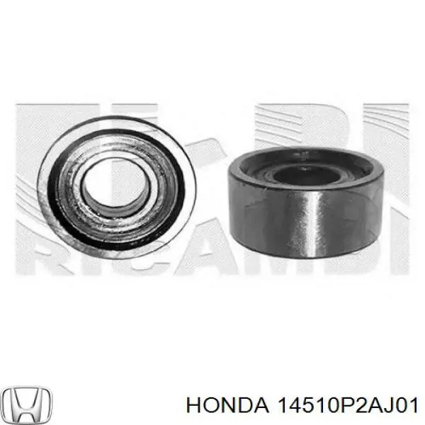 Ролик натяжителя ременя газорозподілу Honda 14510P2AJ01 ціна, від 12.96 USD