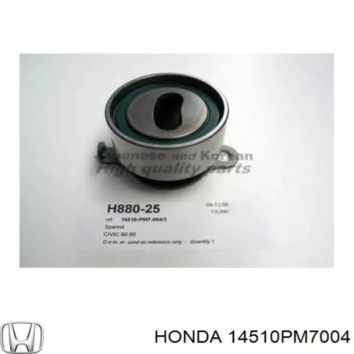 14510PM7004 Honda ролик натягувача ременя грм