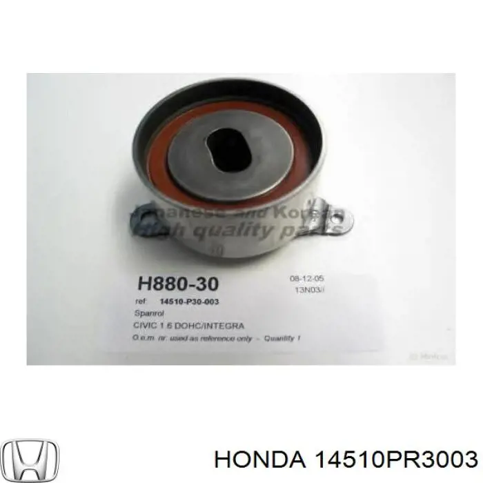 14510PR3003 Honda ролик натягувача ременя грм