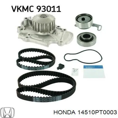 Натягувач ременя ГРМ Honda 14510PT0003 ціна, від 19.63 USD