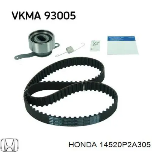 Ролик натягувача ременя ГРМ 14520P2A305 Honda