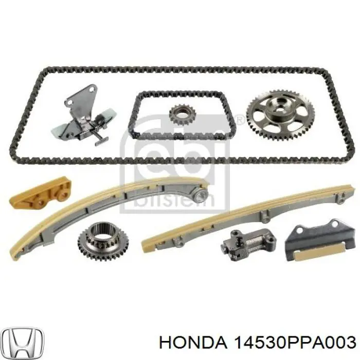 Заспокоювач ланцюга ГРМ, лівий Honda CR-V (RE) (Хонда Црв)