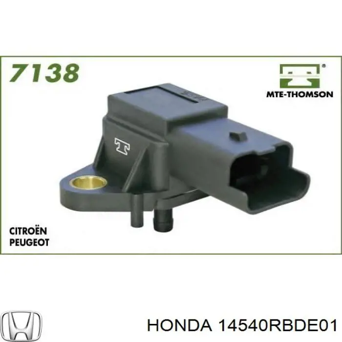 14540RBDE01 Honda гідрокомпенсатор, гідроштовхач, штовхач клапанів