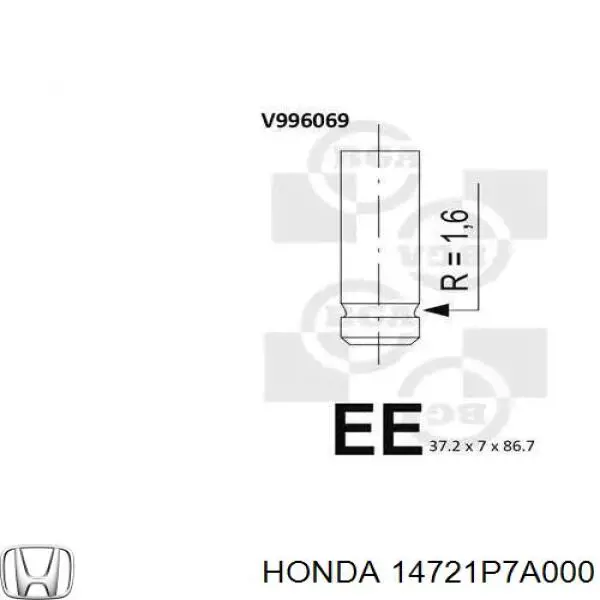 14721P7A000 Honda 