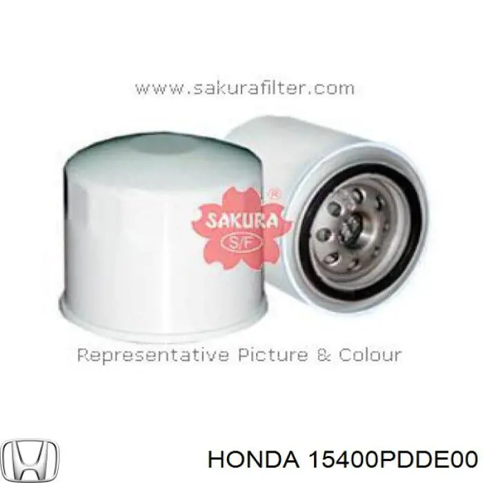 Масляний фільтр 15400PDDE00 Honda