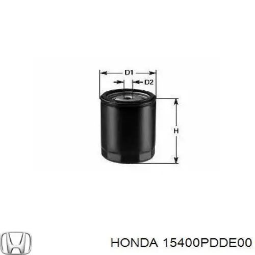 Фільтр масляний Honda 15400PDDE00