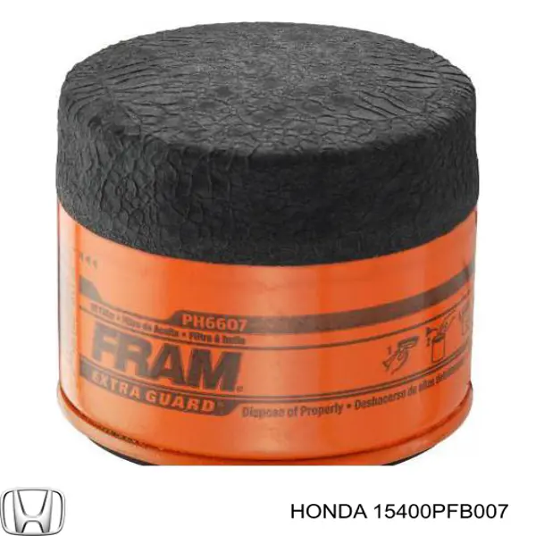 Масляний фільтр двигуна Honda 15400PFB007 ціна, від 6.89 USD