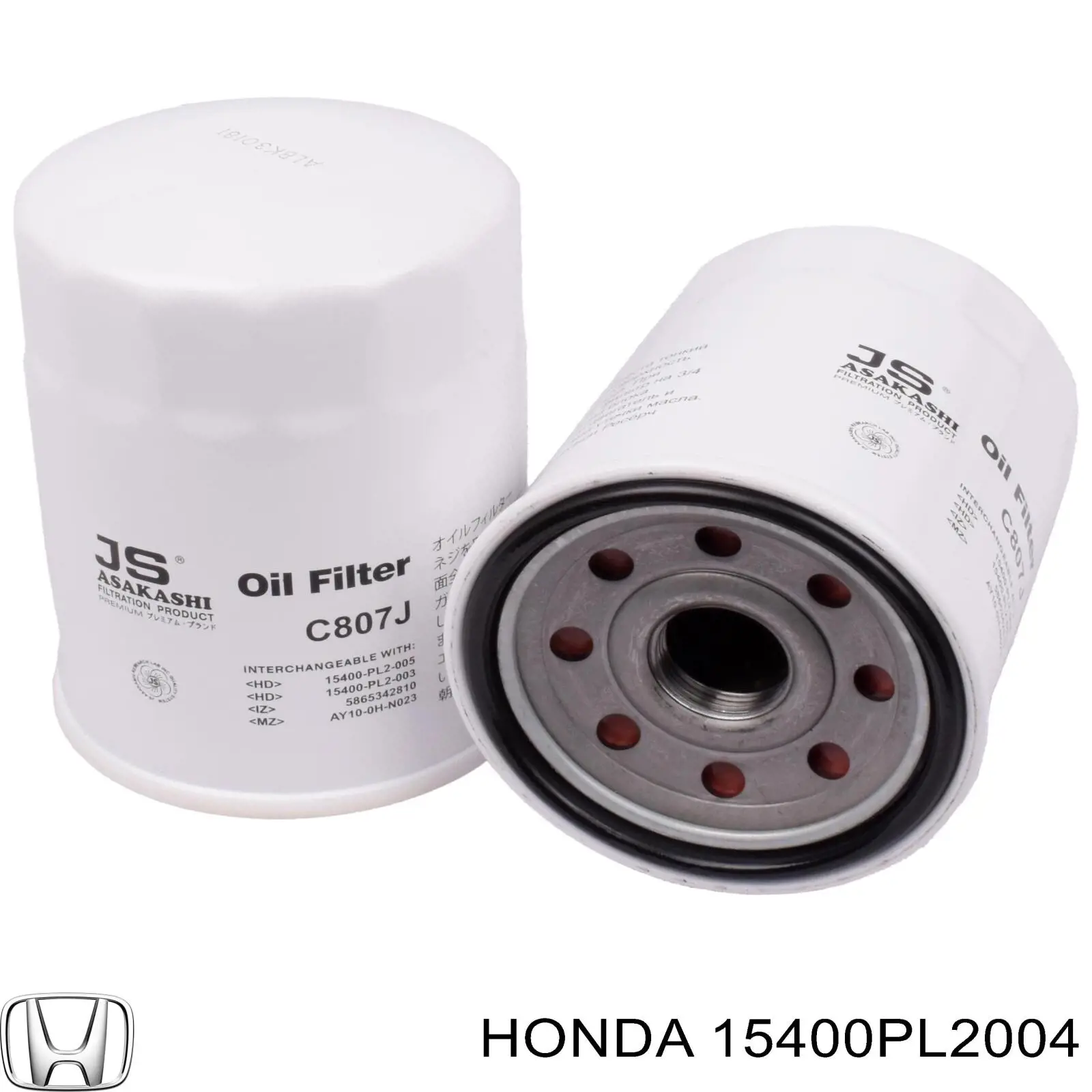 15400PL2004 Honda Фільтр масла
