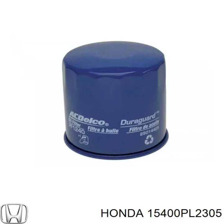 Масляний фільтр двигуна Honda 15400PL2305 ціна, від 2.50 USD