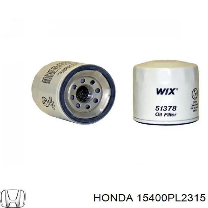 15400PL2315 Honda фільтр масляний