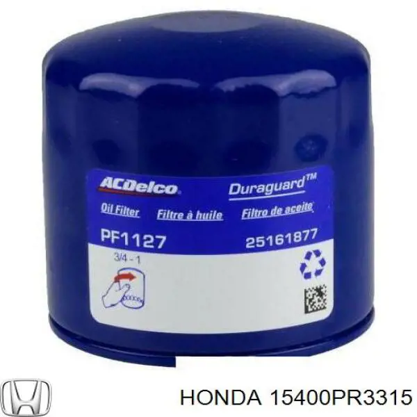 15400PR3315 Honda фільтр масляний