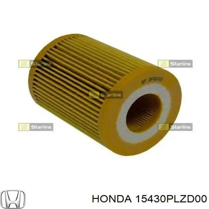 Фільтр масляний Honda 15430PLZD00