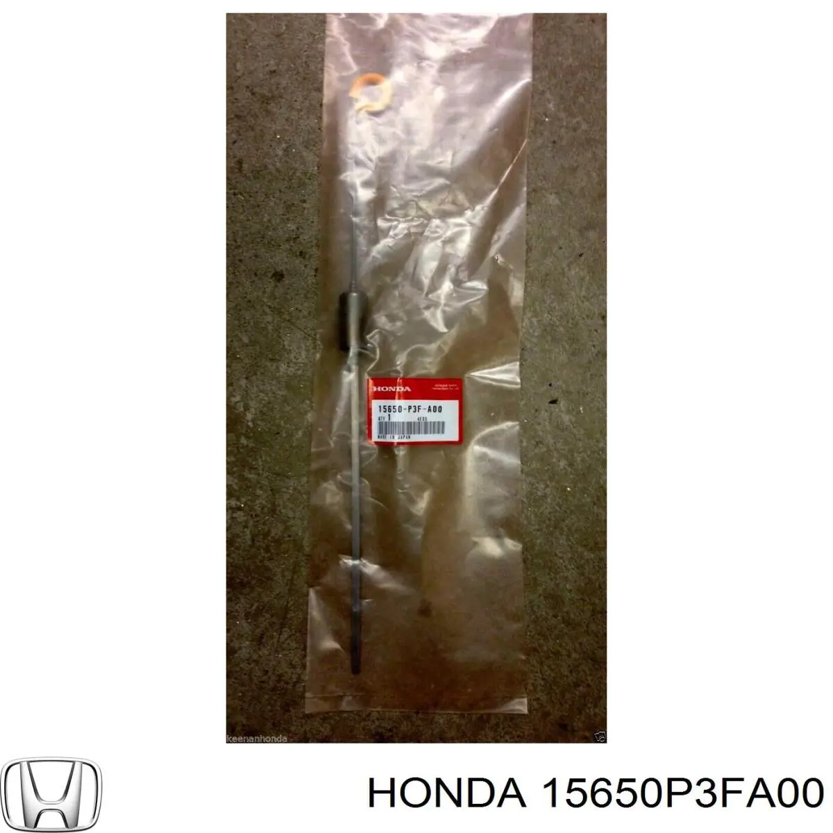 Щуп-індикатор рівня масла в двигуні Honda 15650P3FA00 ціна, від 21.53 USD