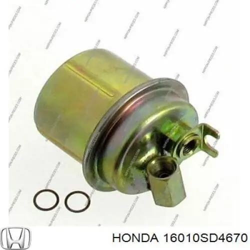 Фільтр палива на Honda Legend II KA7
