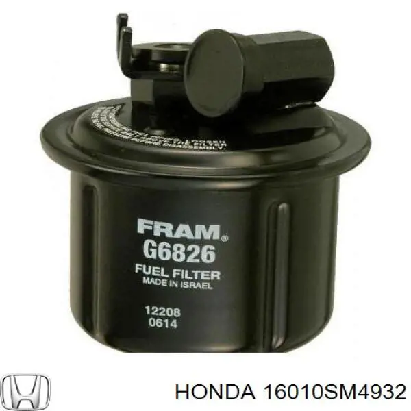 16010SM4932 Honda фільтр паливний