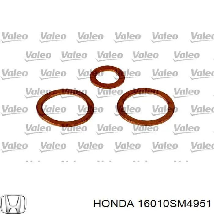 Купити 16010SM4951 Honda Фільтр-відстійник палива грубої очистки