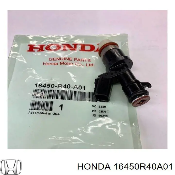 16450R40A01 Honda форсунка вприску палива