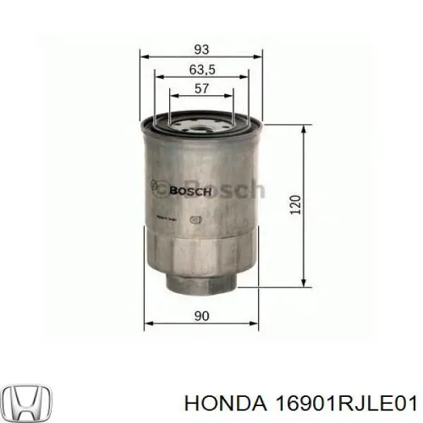 Паливний фільтр 16901RJLE01 Honda