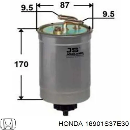 Купити 16901S37E30 Honda Фільтр-відстійник палива грубої очистки
