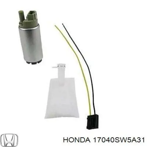17040SW5A31 Honda елемент-турбінка паливного насосу