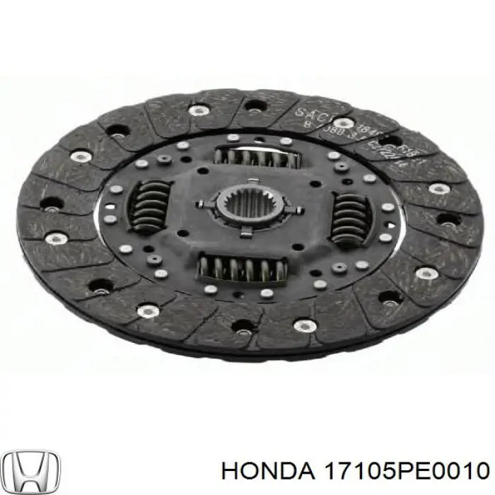 17105PE0010 Honda прокладка впускного колектора