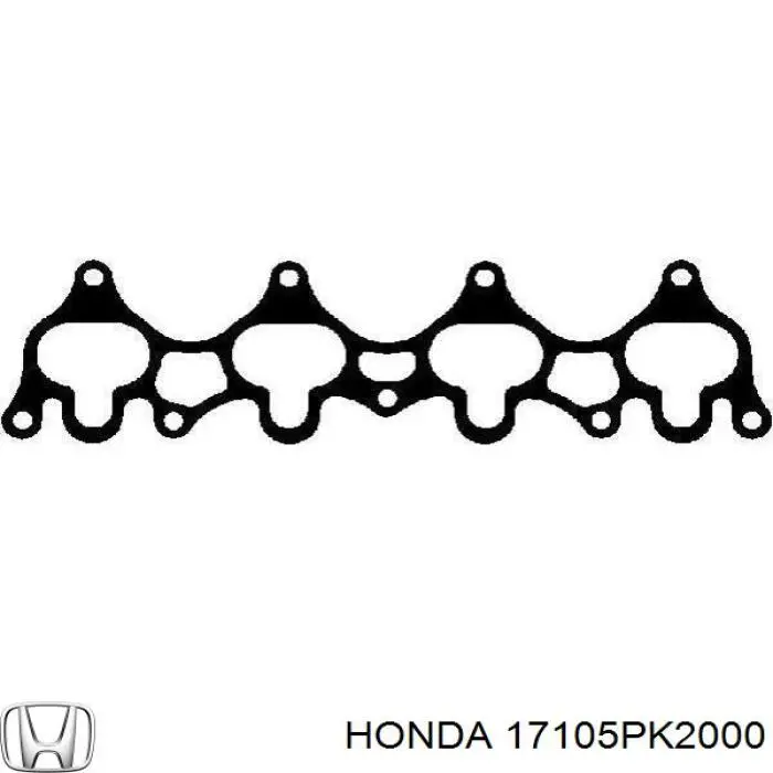 Прокладка впускного колектора Honda Prelude 3 (BA) (Хонда Прелюд)