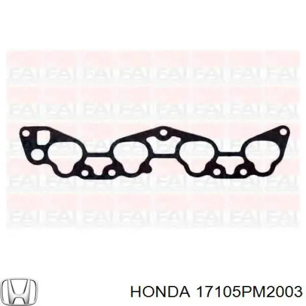 Прокладка впускного колектора Honda 17105PM2003 ціна, від 4.69 USD
