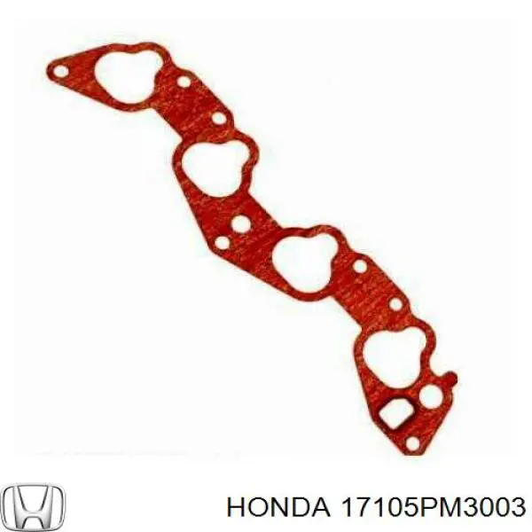 Прокладка впускного колектора Honda 17105PM3003 ціна, від 3.37 USD
