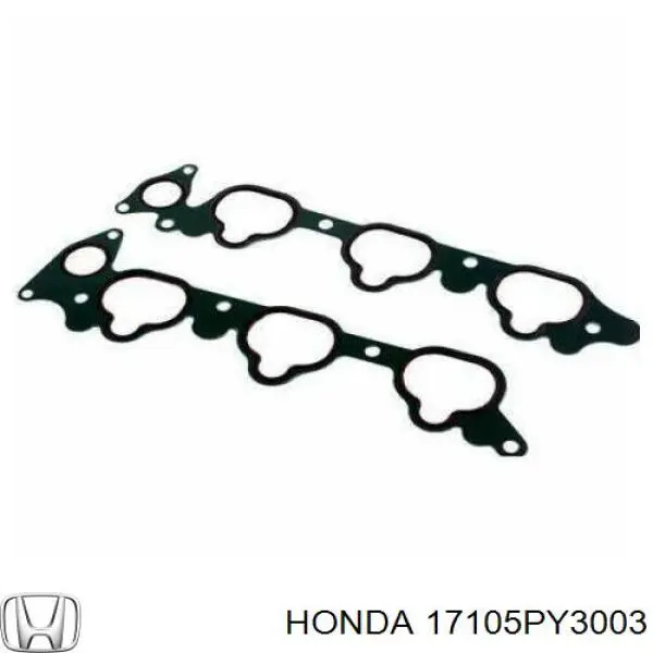 Прокладка впускного колектора на Honda Legend II KA7