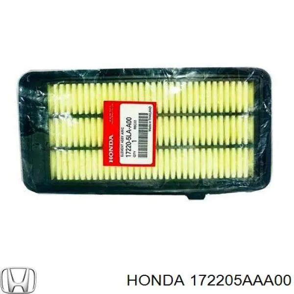 Купити 172205AAA00 Honda Автомобільний фільтр повітря