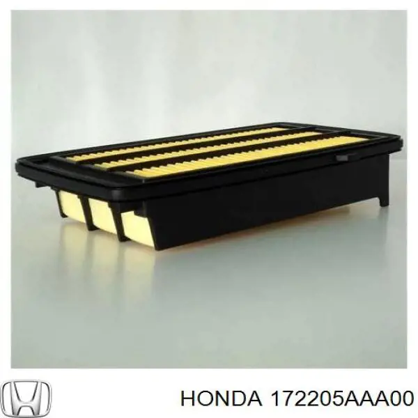 Елемент повітряного фільтра Honda 172205AAA00 ціна, від 9.02 USD
