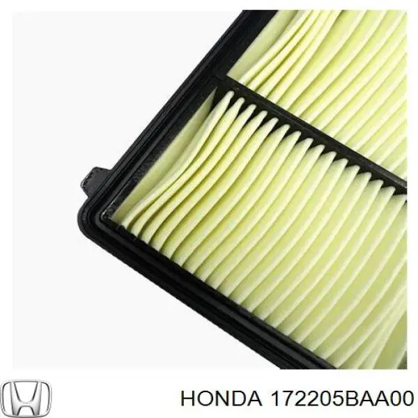 172205BAA00 Honda Повітряний фільтр двигуна
