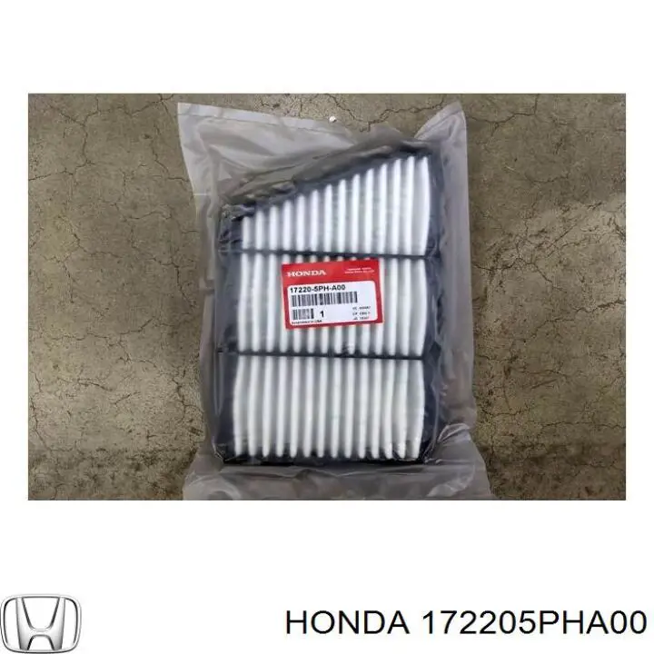 Купити 172205PHA00 Honda Автомобільний фільтр повітря