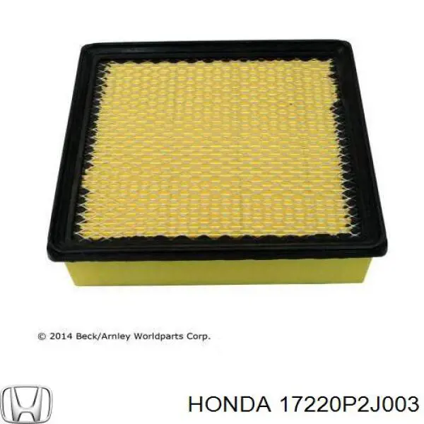 Повітряний фільтр 17220P2J003 Honda