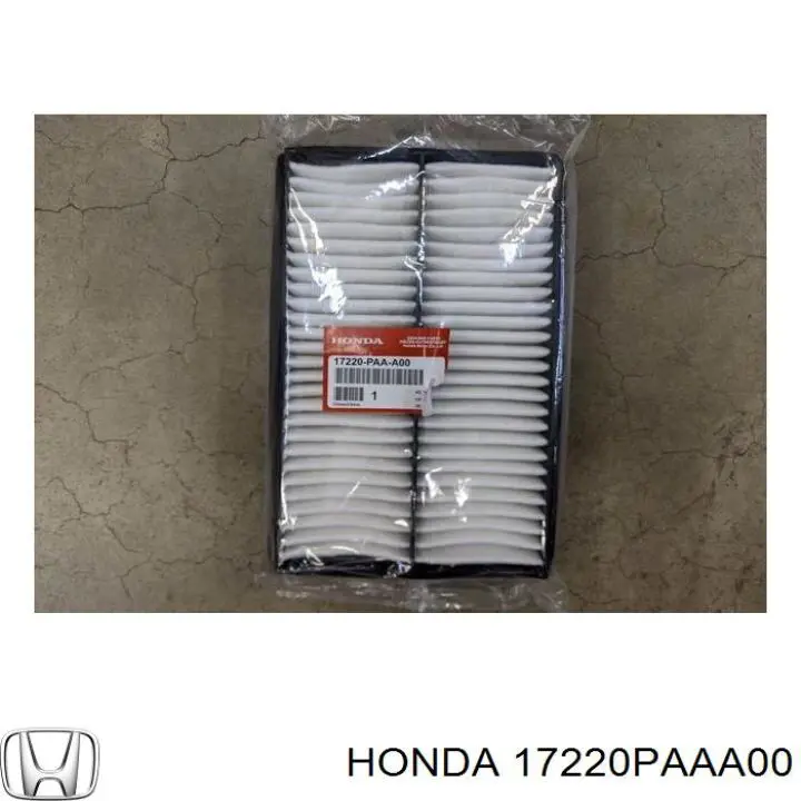 Елемент повітряного фільтра Honda 17220PAAA00 ціна, від 5.24 USD