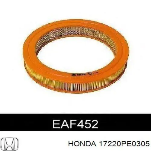 Повітряний фільтр 17220PE0305 Honda