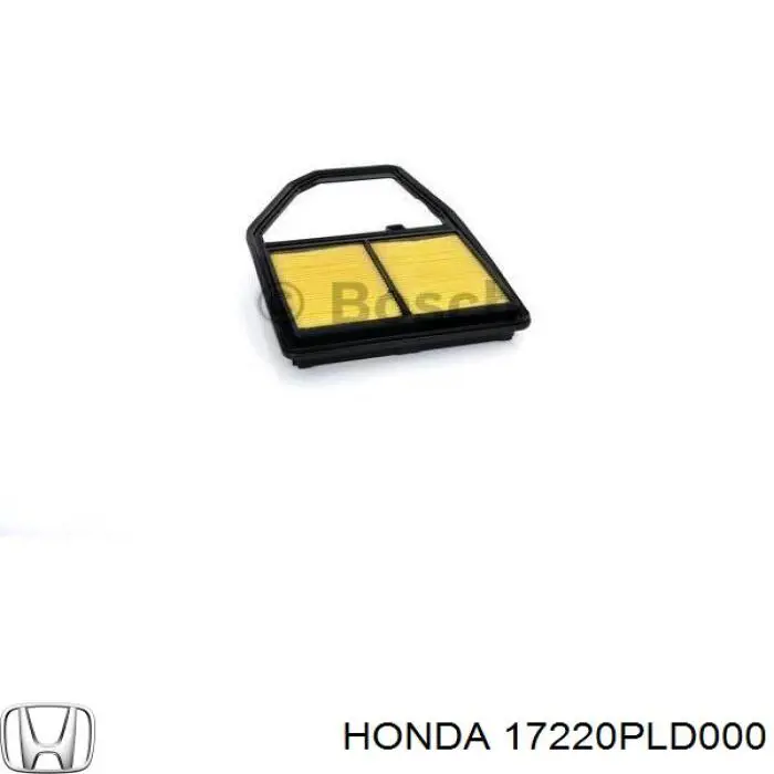 Елемент повітряного фільтра Honda 17220PLD000 ціна, від 5.00 USD