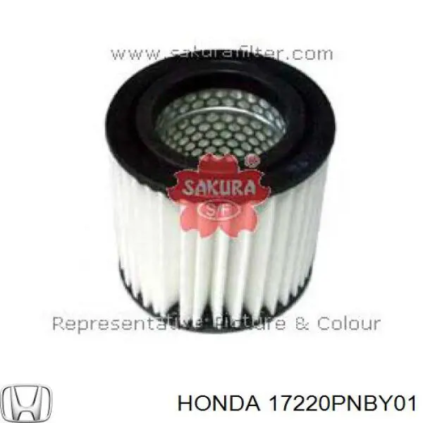Елемент повітряного фільтра Honda 17220PNBY01 ціна, від 7.07 USD