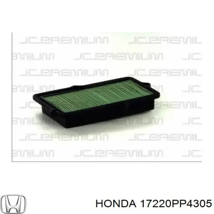 Елемент повітряного фільтра Honda 17220PP4305 ціна, від 4.68 USD