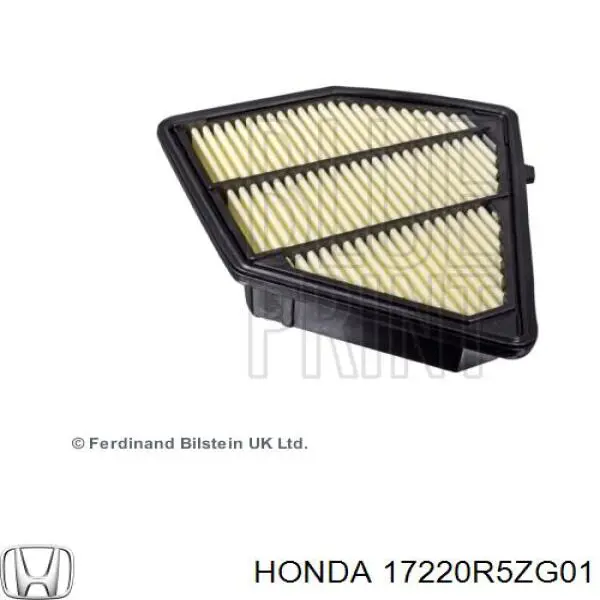 Повітряний фільтр 17220R5ZG01 Honda