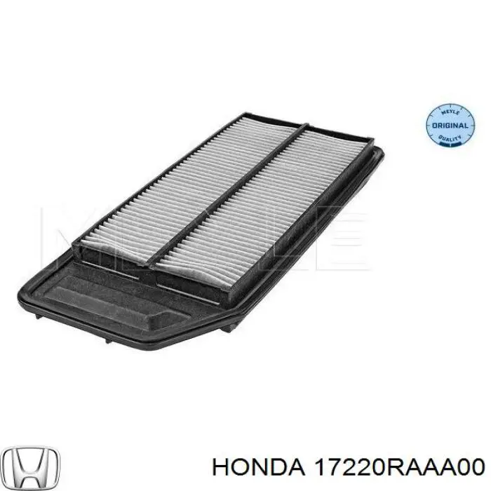 Купити 17220RAAA00 Honda Автомобільний фільтр повітря