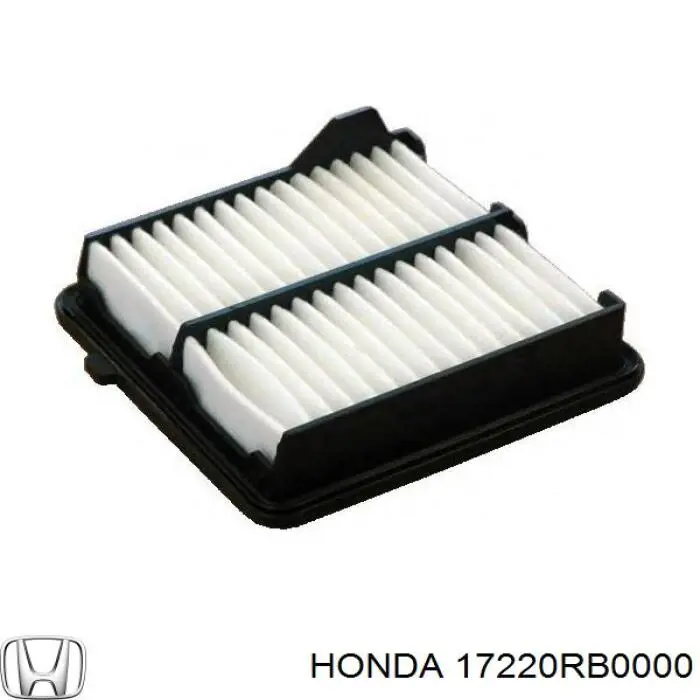 Повітряний фільтр 17220RB0000 Honda