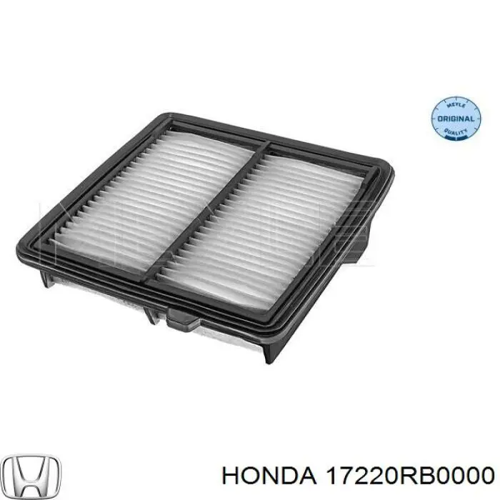 Купити 17220RB0000 Honda Автомобільний фільтр повітря