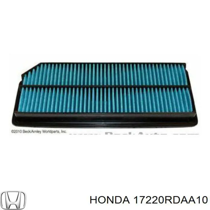 Купити 17220RDAA10 Honda Автомобільний фільтр повітря