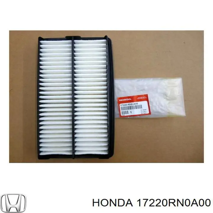 Фільтр повітряний 17220RN0A00 Honda