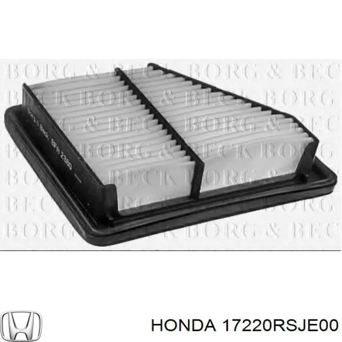 Елемент повітряного фільтра Honda 17220RSJE00 ціна, від 5.52 USD