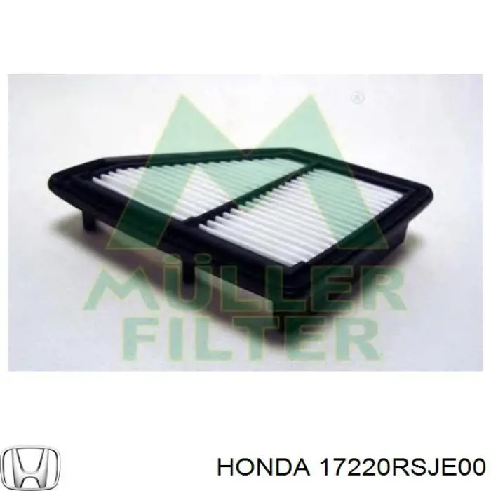Купити 17220RSJE00 Honda Автомобільний фільтр повітря